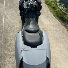 マグザムSG17J カスタム車両◆マフラー　ローダウン　オーディオ　マットカラー◆250cc ビッグスクーター　2輪　千葉県の画像