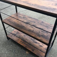 JM20365S)シェルフⅡスティン ニトリ 幅：約90cm  高さ：約90,5cm 奥行：約40cm 中古品【取りに来られる方限定】の画像