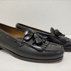 コールハーン COLEHAAN タッセルローファー 26.0ｃｍ メンズ 革靴  ブラック ビジネスシューズ カジュアル兼用　251021-2Aの画像