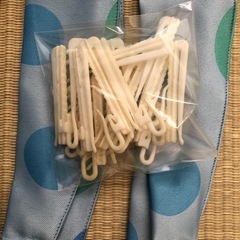 遮光カーテン　腰高窓用　ブルー系　2枚の画像