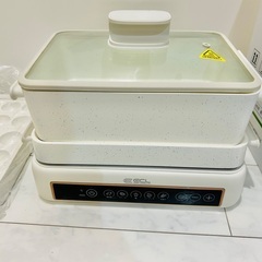 一度使用のみの美品　ECL 多機能調理器 EC-MP01 　の画像