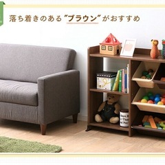 おもちゃ等　収納ラックの画像