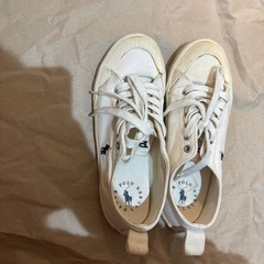 レディース　ポロ　ラルフローレン　スニーカー　の画像
