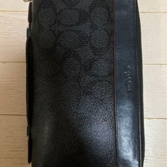 【美品】COACH 長財布 ラウンドジップ F67626 グレー×ブラックの画像