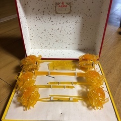 簪セット8点　結婚式用　箱付きの画像