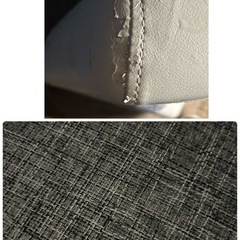 ◆売切価格！◆【完全現状品/訳あり品】　カウチソファ　３人掛けの画像