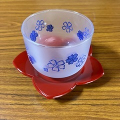 コップ5個　受皿付き ２セットの画像