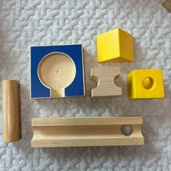 積み木　つみき　ビー玉転がし　の画像