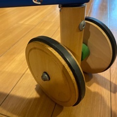 【お取引中】子供用三輪車　木製の画像