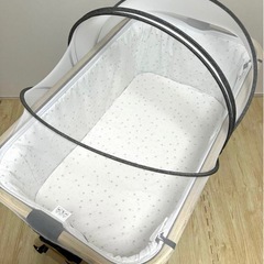 HZDMJベビーベッド美品の画像