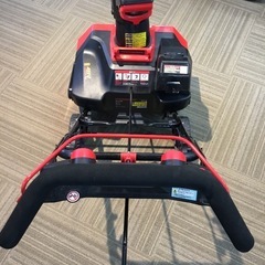 【店頭引取限定】【中古】【現状販売】HAIGE ハイガー 充電式除雪機　33,000円(税込)の画像
