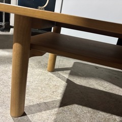 【美品】無印刻印ローテーブル机勉強机の画像