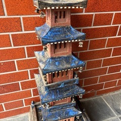 五重塔　置物　陶器の画像