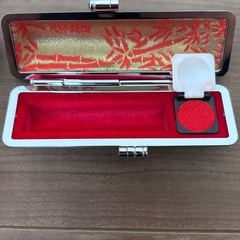 印鑑ケース　セット　高級の画像