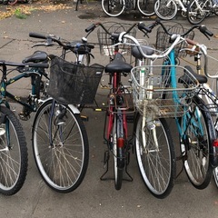 防犯登録解除済み　自転車　1台1500円の画像
