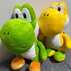 アミューズメント商品　スーパーマリオ　ヨッシー2体の画像