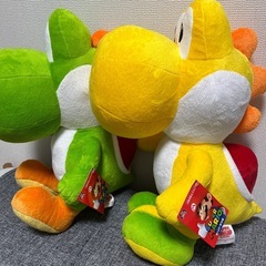 アミューズメント商品　スーパーマリオ　ヨッシー2体の画像