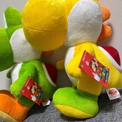 アミューズメント商品　スーパーマリオ　ヨッシー2体の画像