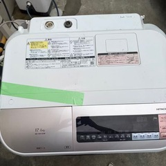 日立 ドラム式洗濯乾燥機 BD-NX120BL形　2017年製の画像