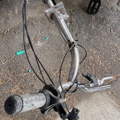 電動ハイブリット レジャー 自転車 折りたたみ アルミフレームの画像