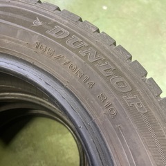無料タイヤ　165/70R14【5110】の画像