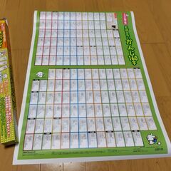 お風呂ポスター　かんじのひょう　小2の画像