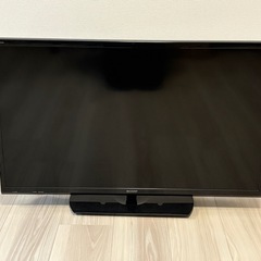 【引取限定】SHARP LC-32S5 32型 液晶カラーテレビ2018年製の画像