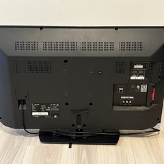 【引取限定】SHARP LC-32S5 32型 液晶カラーテレビ2018年製の画像