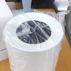 新品 ideaco ゴミ箱 TUBELOR HOMME 11.4L 丸型 リッチホワイト ダストボックス チューブラー オム イデアコ☆ 札幌市 北区 屯田 の画像