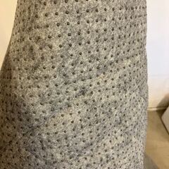 【開封済み・未使用】芝生風円形ラグマットの画像