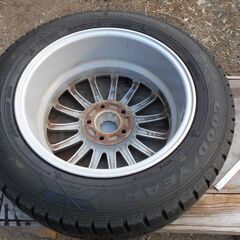 BORBET  7J-16 114.3 オフ50 5穴 　7㍉前後 グッドイヤー アイスナビ6　205/60R16 92Q　4717年　4本セット　佐野市の画像