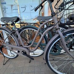 新品　試乗できます　オーソドックスなママチャリ　２６インチ　自転車の画像