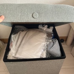 収納付きスツール（無料・自宅引き取り）の画像