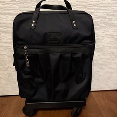 ささえるカバン SWANY スワニー　キャリーバッグ　クレーぺ　ブラックの画像