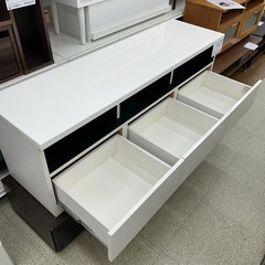 リユースのサカイ東金店 テレビボード 白 TJ15584の画像