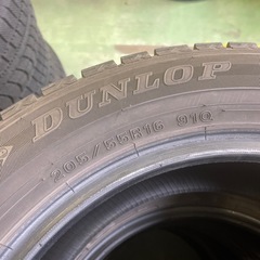 無料タイヤ　205/55R16【1818】の画像