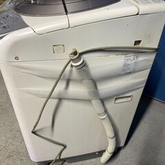 【無料】SHARP 8.0kg洗濯乾燥機 ES-TG84V-S 2005年製 通電確認済み 0円 早い者勝ち 引取歓迎 配送OKの画像