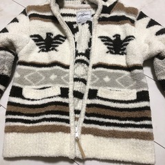 キッズ　ニットパーカーの画像