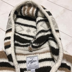 キッズ　ニットパーカーの画像