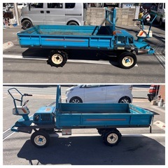 ✨4輪運搬車✨セルスタート✨ウィンブルヤマグチ✨良好✨最大積載600kg✨整備お渡し✨の画像