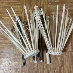 洗濯物干し　部屋干し用　タオル干し　組み立て式　大容量の画像