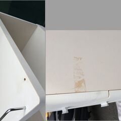 JM20367S)隙間ラックチェスト 幅：約30cm  高さ：約170cm 奥行：約44.5cm 中古品【取りに来られる方限定】の画像