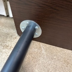 ローテーブル　ニトリ　茶色　一人暮らしの画像