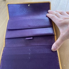 ルイビトンエビ三つ折り長財布❗️の画像