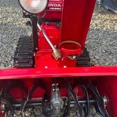 ホンダ除雪機HS660  6馬力　　　　　　　　　　　　塗装メンテナンス済の画像