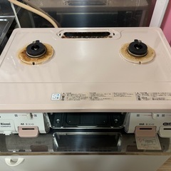リンナイ　2口ガスコンロの画像