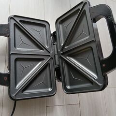 無料0円　ホットサンドメーカー　説明書ありの画像