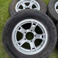 ジムニーシエラ  キーラーアルミ  スタッドレス 205/70R15　ジオランダーの画像