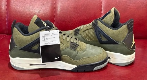 NIKE AIR JORDAN 4 RETRO SE CRAFT Olive 新品箱付　29cm