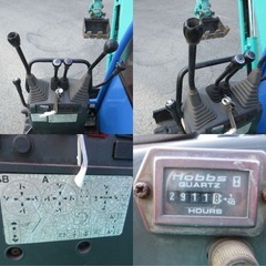 IHI ミニユンボ 10Z 中古 油圧ショベル 1.0トン 可変脚 オフセットブーム 2911時間 の画像
